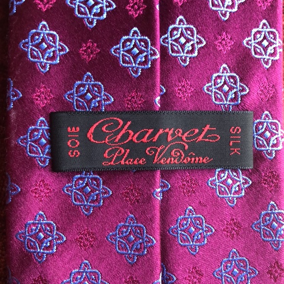 Charvet tie,  beautiful woven silk of the highest quality - Picture 3 of 5